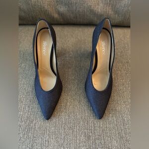 J.Renee Dark Blue Jean High Heels